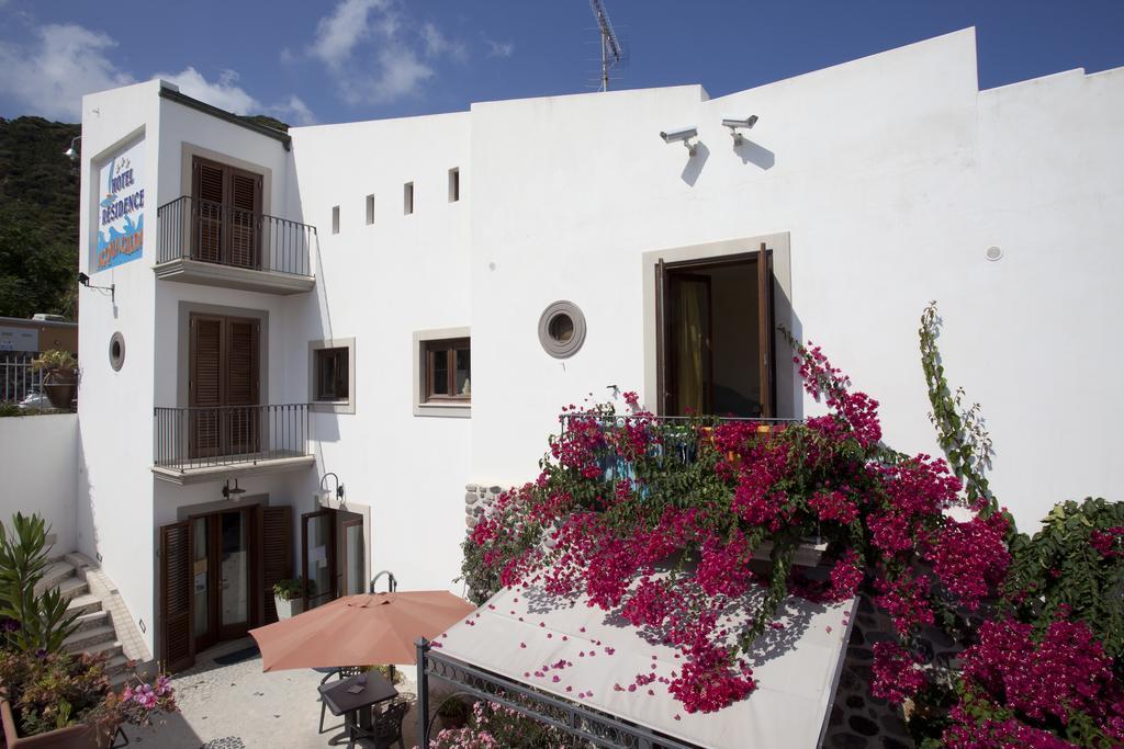 ליפארי Hotel Residence Acquacalda מראה חיצוני תמונה
